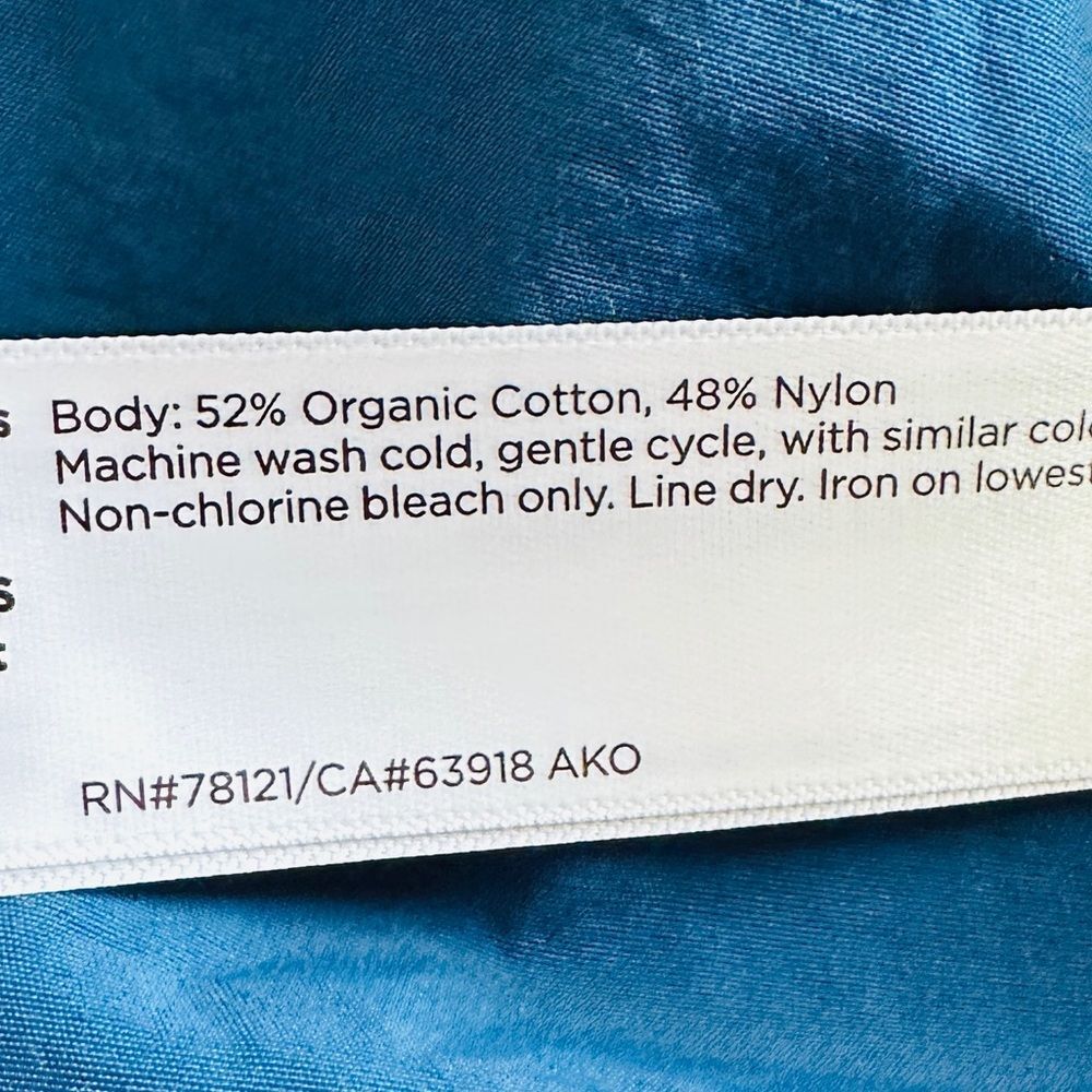 Eileen Fisher Women's Blue (Atlantis) Hooded Anorak Jacket Size Small - Picture 11 of 12